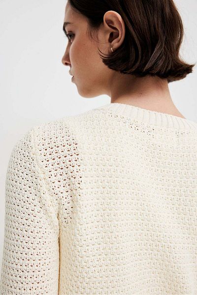 H&M Textured-knit cardigan