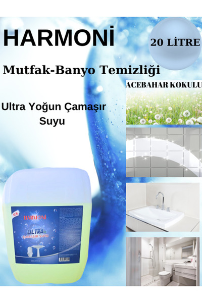 HARMONİ Çamaşır Suyu Ultra Yoğun Kıvamlı 20lt