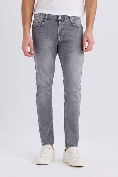 DeFacto Pedro Slim Fit στενή εφαρμογή κανονική μέση στενό τζιν παντελόνι E8506ax