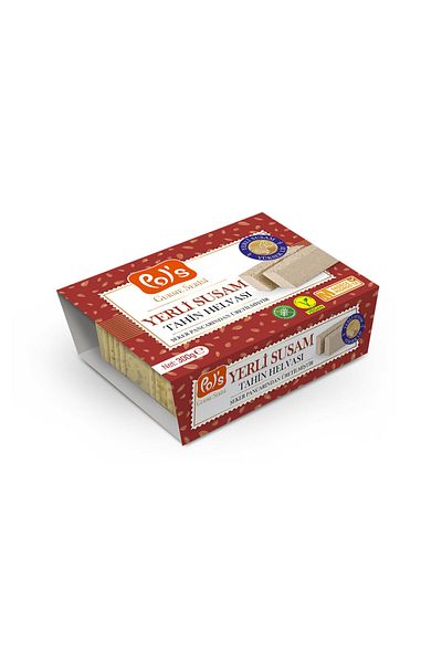 ZAYKA Pols domestic sesame plain tahini halva 300 g