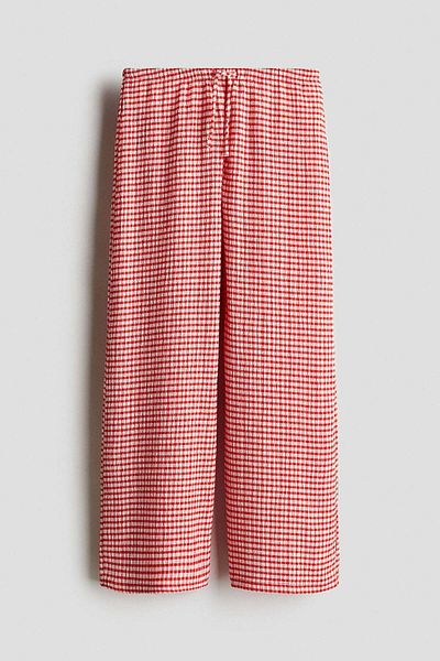 H&M Textured Jersey Trousers