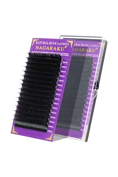 NAGARAKU İPEK KİRPİK 0.15 KALINLIK D KIVRIM 9MM UZUNLUK