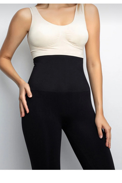 BK Colanți negri cu talie înaltă, care nu se alunecă