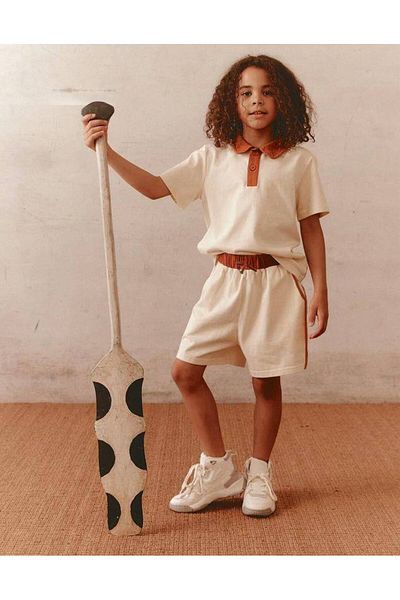 MİO Boy's Cotton Polo Collar Suit