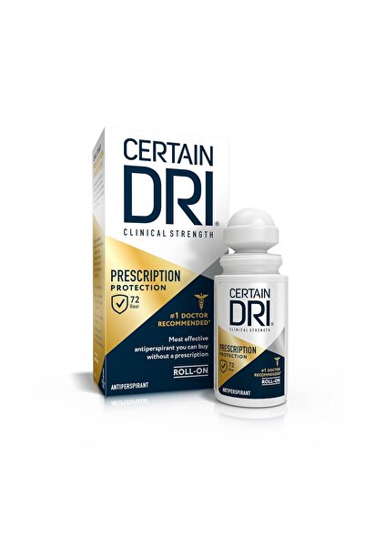 Certain Dri مزيل عرق رول أون مضاد للتعرق، خالي من العطور، 1.2 أونصة