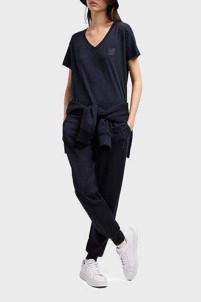Armani Exchange Regular Fit Waist Ribbed Jogger Pants