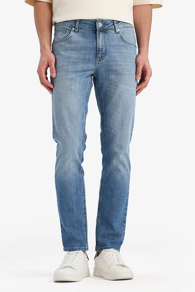 DeFacto Pantaloni de jeans Pedro Slim Fit Slim Fit cu talie normală E9305AX25SP