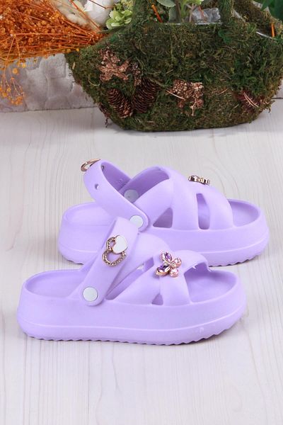 fort Clx 6980 Beach Sea Pool Slippers Lightweight Comfortable Flexible Girls Slippers