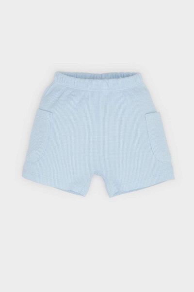 DeFacto Pantaloni scurți Waffle cu talie elastică pentru bebeluși E7936A525SM