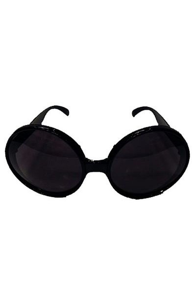 SAVA HOME COLLECTİON 80's Black Color Nostalgia Greenwood Party Glasses