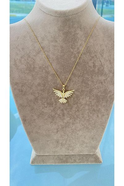 Rüyam Steel Phoenix Necklace Stainless Tarnish Free Mother's Day