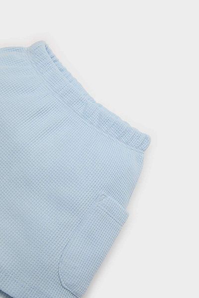 DeFacto Pantaloni scurți Waffle cu talie elastică pentru bebeluși E7936A525SM