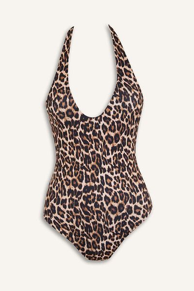 DeFacto Μαγιό με σχέδιο Leopard-fall In Love D4048ax25sp