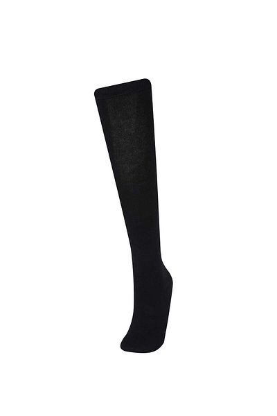 DeFacto Women's 2-Piece Cotton Knee Socks F0856Axns