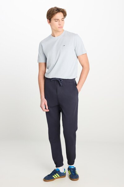 Lee Παντελόνι Jogger Regular Fit Regular Cut Ribbed Leg Navy Blue
