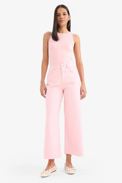 DeFacto Afra X Slim Fit Slim Fit Halter Neck Μονό F0357ax25sm