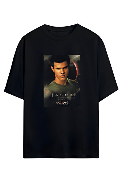 MAGORS Saga sumraka Eclipse Džejkob Blek Štampano Unisex Pamuk majica