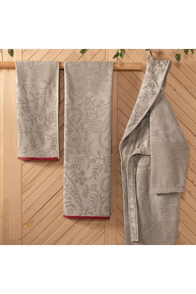Sarev Beige 100% Cotton Towel, 85*150 cm Size