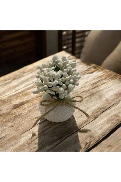 Genel Markalar Renkli Sekizli Mini Dekoratif Set, Şık ve Çiçekli Ev Süsleri