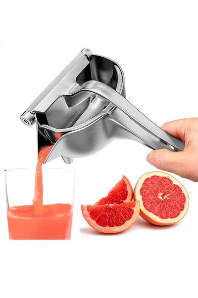COOYA Handheld Juicer, Stainless Steel, Easy to Clean, Suitable for Citrus, Lemon, Lime and Other Fruits