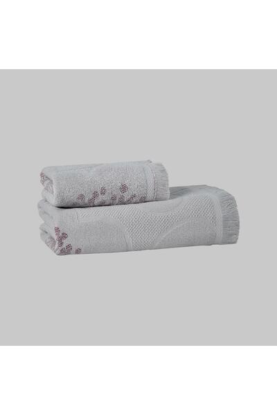 Sarev Camille 100% бавовняна рушник 85*150 см Сірий