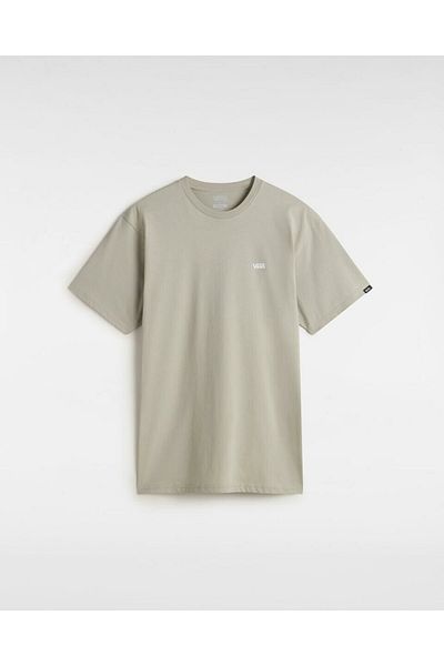 Vans Tricou cu logo pe piept stânga Tricou bej pentru bărbați Vn0a3czezuj1