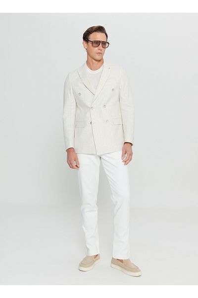 ALTINYILDIZ CLASSICS Altınyıldız Classics Slim Fit Beige Ανδρικό Μπουφάν ACE 004252055 _ΜΠΕΖ