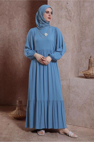 Alvina Φόρεμα Hijab 44427 - Λεπτομέρεια αλυσίδας