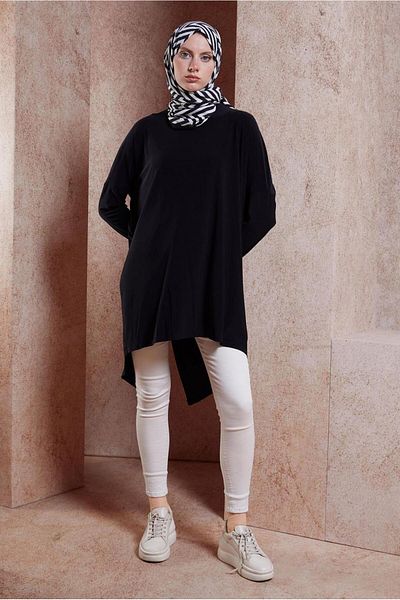 Alvina Asymmetric Cut Hijab Tunik - 42809