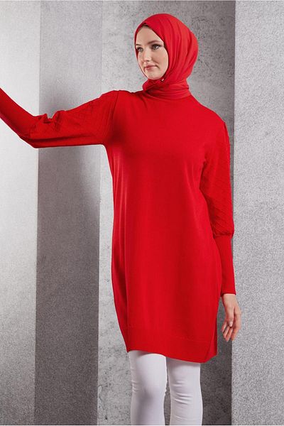 Alvina 44928 Model Knitwear Tunic