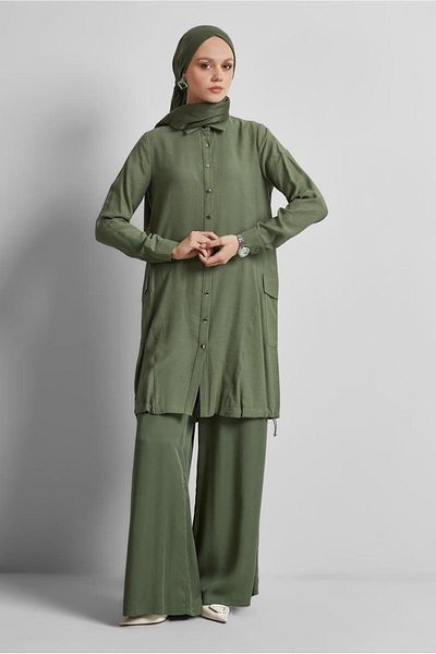 Alvina Tunic with Ruched Detail 44814