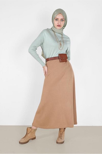 Alvina 42073 Μοντέλο ζιβάγκο Basic Knitwear Πουλόβερ