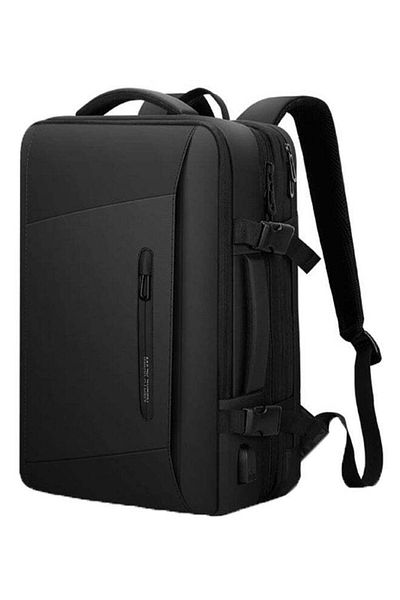 Generic Men's Business Backpack, 15.6 Inch Laptop Backpack, 3-in-1 Waterproof High-tech Backpack