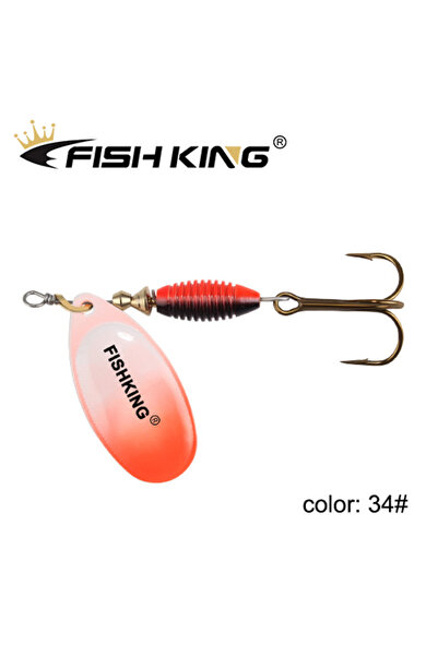 Choice 14 جرام 34 سمكة ملك الأسماك طُعم صيد معدني جديد 4 جرام 4.8 جرام 7 جرام...