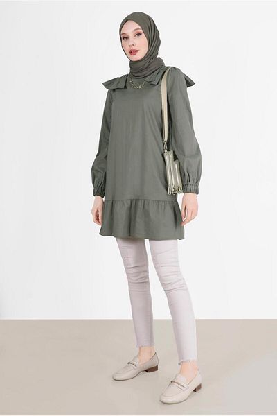 Alvina Tunic 42663 - Bow Detailed