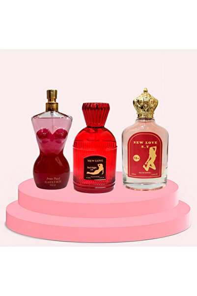 New Love مجموعة 3 عطور فرمونية رومانسية 100 مل