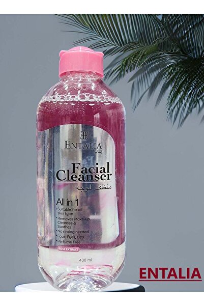 ENTALIA إنتاليا منظف للوجة تيلاندي مزيل مكياج بخلاصة الورد