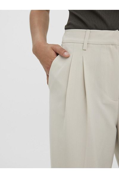 Vero Moda Hose mit weitem Beinschnitt VMTROIAN Mittlere Taille Hose