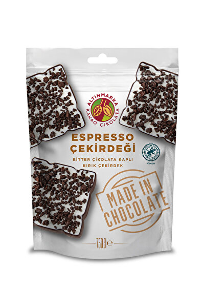 Altınmarka Bitter Çikolata Kaplı 750gr Kırık Espresso Çekirdeği