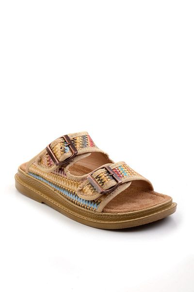 Bambi Papuci multicolori pentru femei K 04823004828