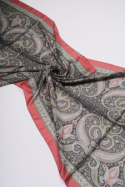 Levidor Patterned Indian Silk Shawl - Pattern-07 - Color-05