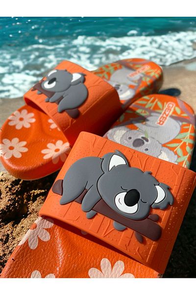 GEZER KOALA Λεπτομερείς αντιολισθητικές πλαστικές πισίνες Θαλάσσιο μπάνιο Μπαλκόνι Βεράντα Παντόφλες σπιτιού και δρόμου