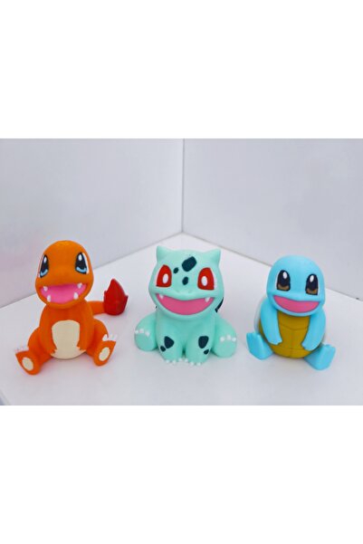 Alwin3d مجموعة بولباسور، تشارمندر، سكويرتل بوكيمون 1