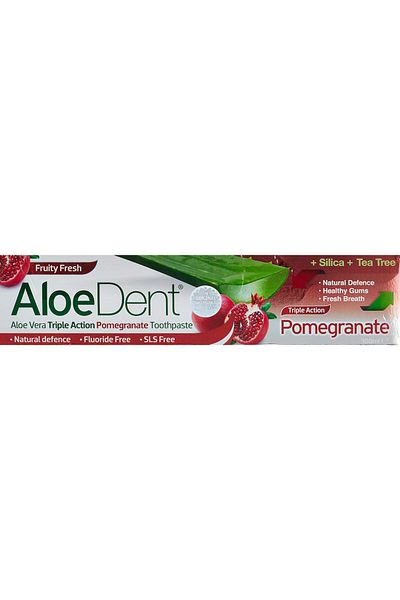 AloeDent Aloe Dent Triple Action Pomegranate Toothpaste, 100 ml