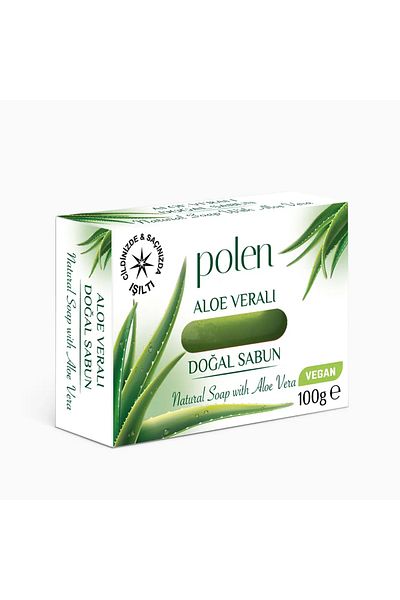 POLEN Natural Soap with Aloe Vera 100g
