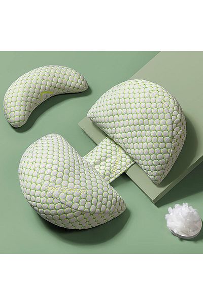 Yelajoy Pregnancy Pillow,with Adjustable and Detachable Pillow Cover,Support for Back, HIPS,Legs of Pregnant