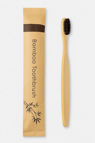 Ditok Dental 100% Natural Bamboo Toothbrush
