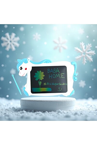 Schwaiger Lcd Çocuk Çizim Tableti 10inch - Yeni!!! Mavi Renk