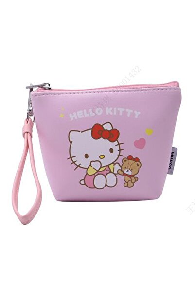 Miniso Sanrio Lisanslı Beşgen Mini Bozuk Para Çantası - Hello Kitty
