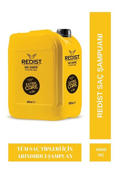 Redist 4000 ml Fast Hairdresser Type Hair Care Shampoo